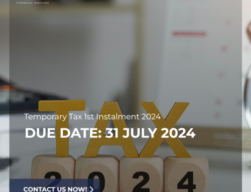 Temporary Tax 2024 – 1st Instalment