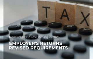 Evidentrust Financial Services Ltd | Upcoming Changes to IR7 Submissions via the TAX FOR ALL System